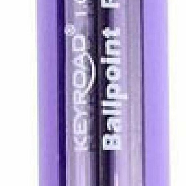 Ручка шариковая Keyroad автоматическая синяя 1 шт в ассортименте