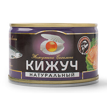 Кижуч Жемчужина Сахалина натуральный кусочки, 227 г
