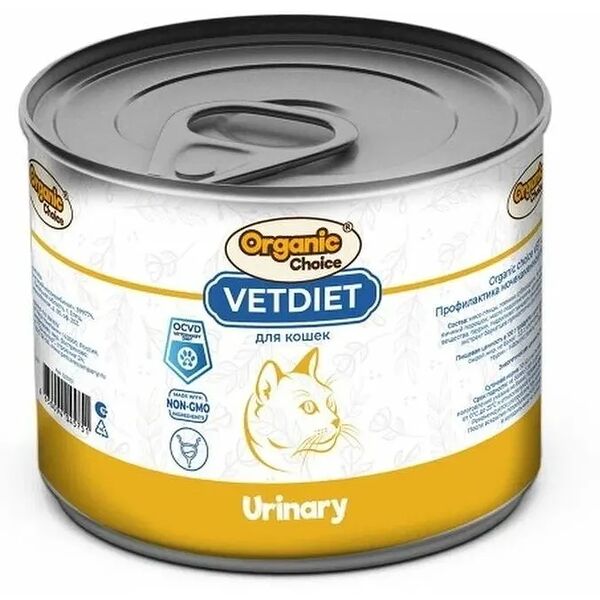 Корм для кошек Organic Сhoice VET Urinary профилактика МКБ
