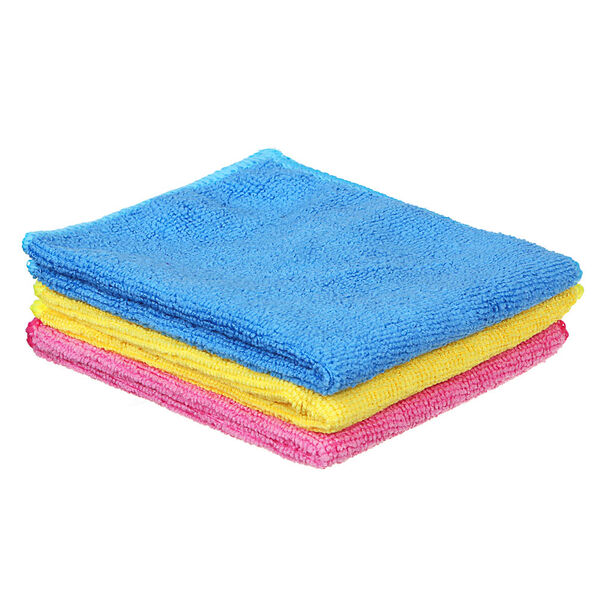 Vetta набор салфеток из микрофибры, универсальные, 2 шт, 25х30см, 220г/кв.м, 3 цвета