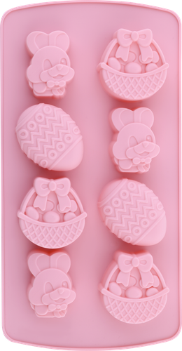 

Форма для конфет HOMECLUB Пасха 22,5х11,6х2 см, силикон Арт. NBB02