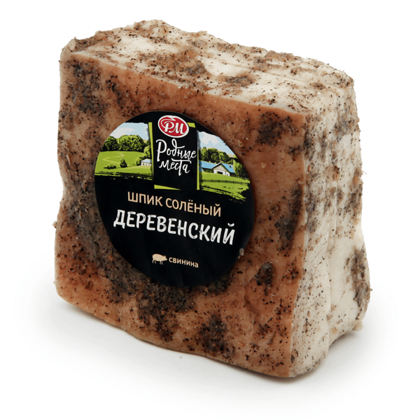 Шпик соленый Родные места Деревенский вес