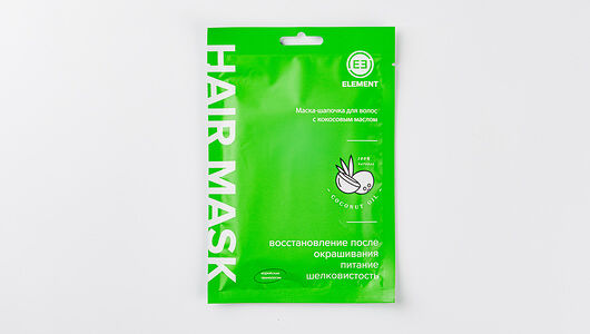 Маска-шапочка Element с кокосовым маслом для всех типов волос, 40 г