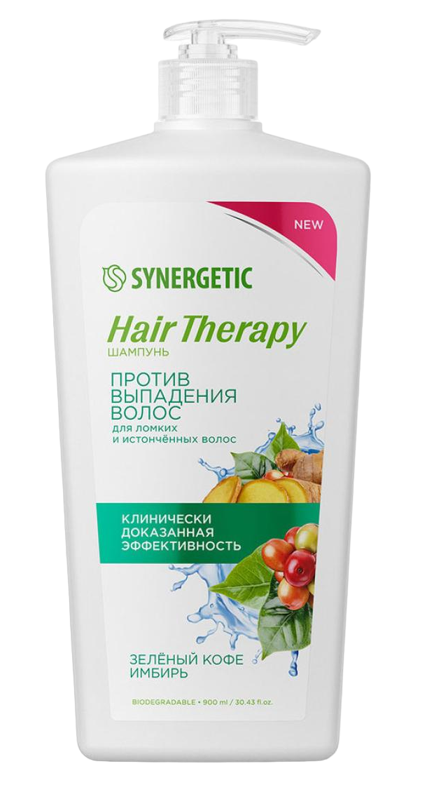 

Шампунь для волос Synergetic Против выпадения 900 мл