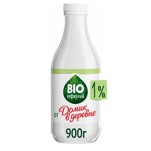Кефир Домик в деревне BIO-кефирный 1% 