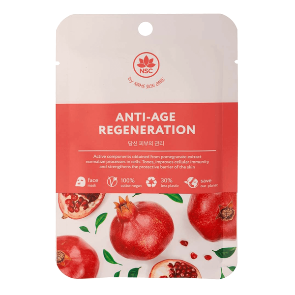 Маска для лица Name Skin Care омоложение и регенерация кожи гранат