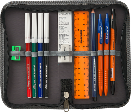 

Пенал-книжка ERICHKRAUSE Dinosaur park, 11x20,5x2,5мм, в ассортименте