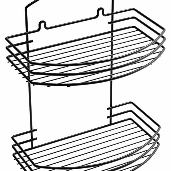 Полка для ванной настенная Fora Мята 2 яруса, 25×15×30,6 см