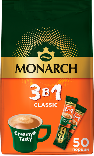 

Напиток кофейный растворимый JACOBS 3в1 Классика 675 г