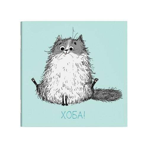 Блокнот Феникс Милые животные 32 листа 13х13 см, мягкий переплёт, УФ-лак, в ассортименте