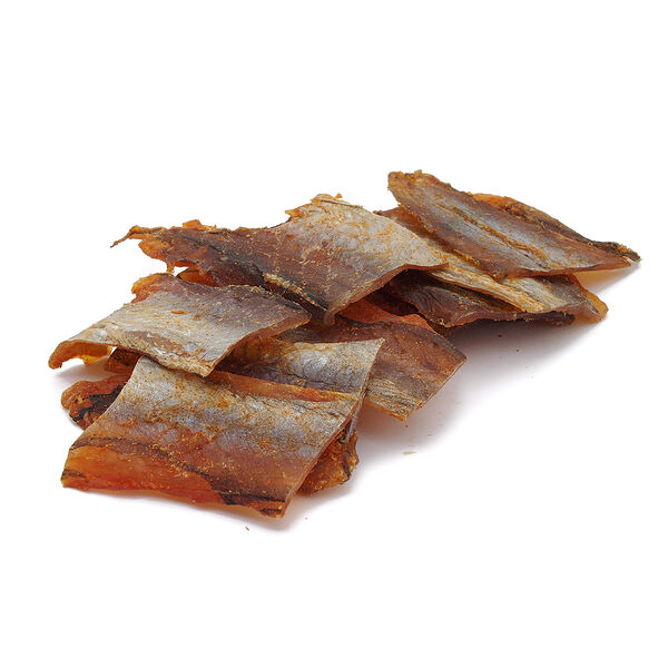 Филе янтарной рыбки сушено-вяленое вес