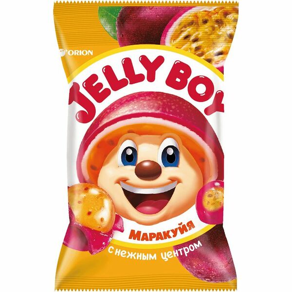 Мармелад ORION Jelly Boy со вкусом маракуйи жевательный 66г