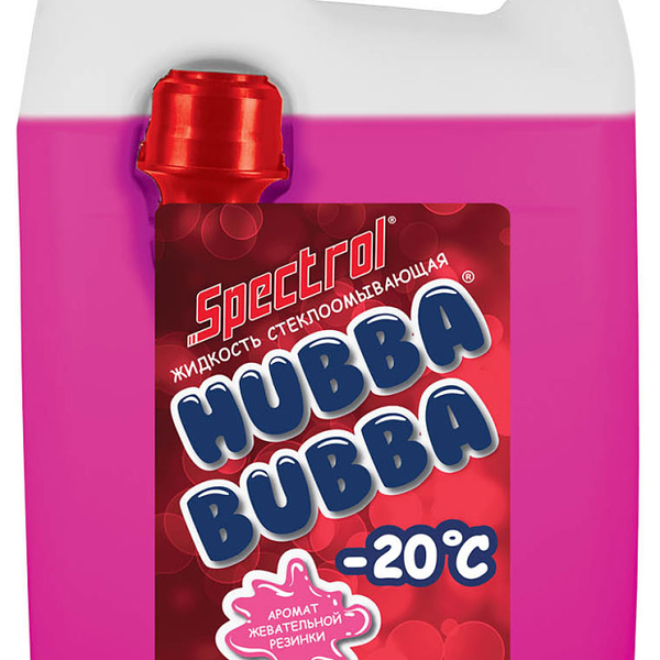 Омыватель стекол Hubba bubba (Хубба бубба) зимний -20 ТМ Spectrol (Спектрол)  4л