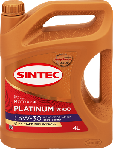 

Масло моторное SINTEC Platinum 7000 5W-30 GF-6A SP, Арт. 600153, 4л