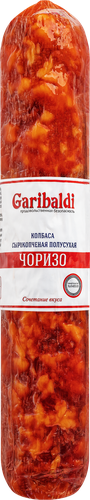 

Колбаса сырокопченая Garibaldi Чоризо полусухая вес