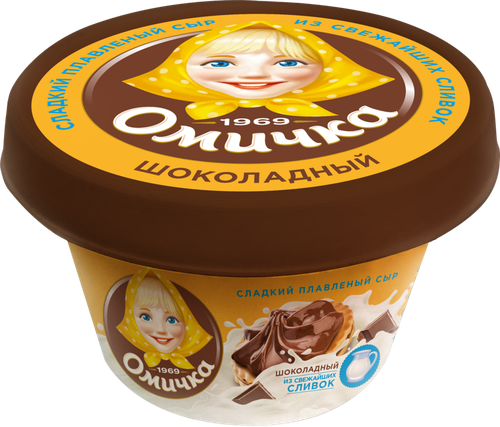 

Сыр плавленый Омичка сладкий Шоколадный 30% 80 г