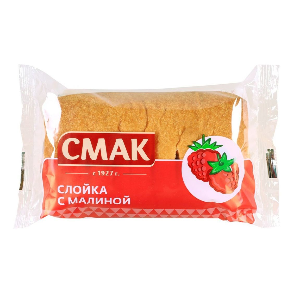 

Слойка Смак с малиной 90 г