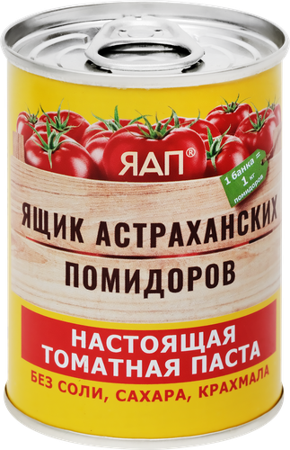 

Паста томатная Ящик астраханских помидоров 140 г