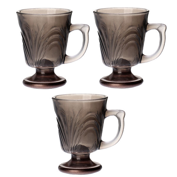 Herevin набор кружек 3шт., стекло, 140мл, 131601-800