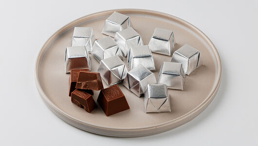 Шоколад молочный, Вес