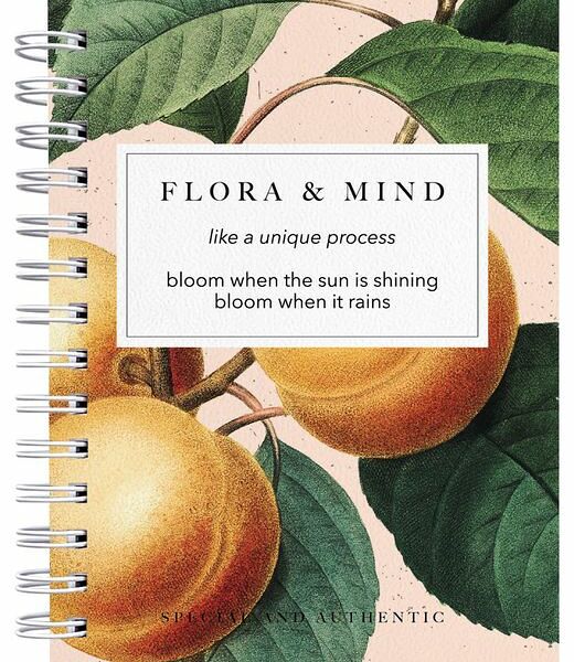 Блокнот Be Smart Персики клетка А6, 80 л, в ассортименте