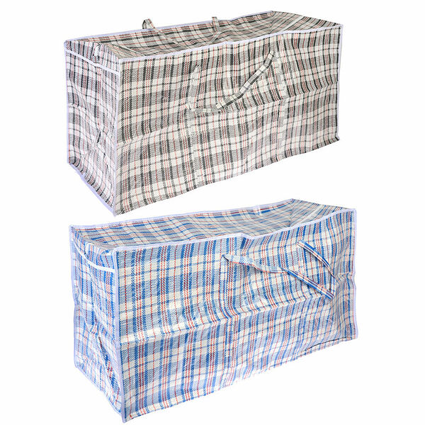 Сумка хозяйственная Vetta Клетка 100x50x40 см 200 литров, до 15 кг 2 цвета в ассортименте