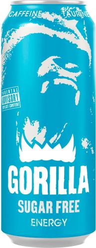 

Напиток Gorilla тонизированный без сахара пастеризованный безалкогольный 450 мл