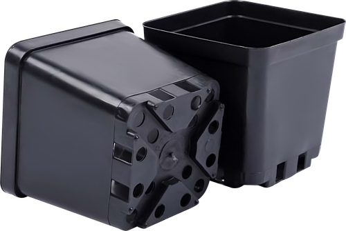 

Горшок для рассады 2,7л 15х15х15см, твердый (литой)