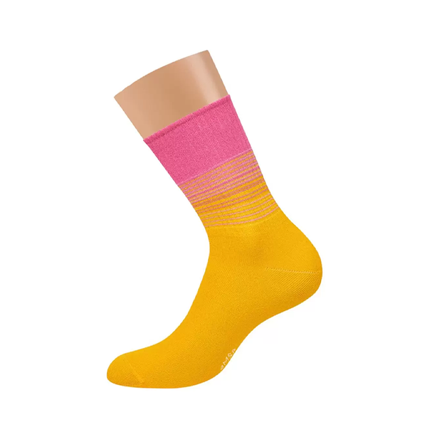 Носки с переходом цвета на резинке Omsa STYLE 554 Giallo р.35-38 1 пара