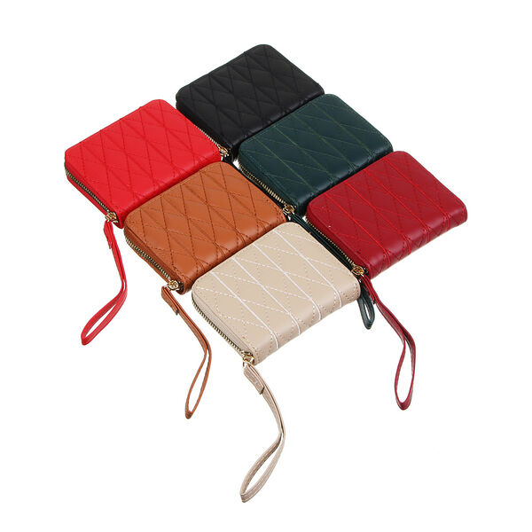 Юl кошелек с отд. для карт, купюр, монет, пу, 10,5х8,5см, 6 цветов ,кж23-24