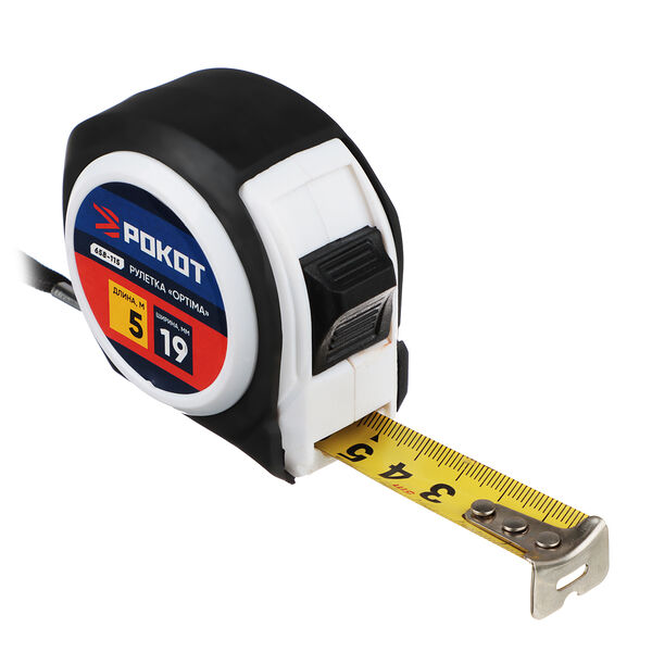 Рулетка Рокот 5мx19 мм Optima