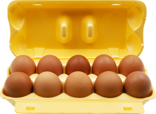 

Яйцо куриное ФЕРМА ЕВГЕНИЯ РОШАЛЯ СО, 10шт