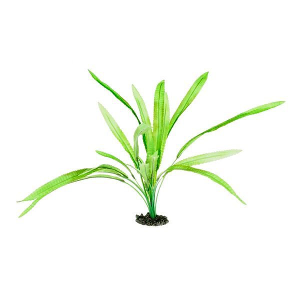 Декор для аквариума Растение шелковое Криптокорина Балансе, 40см