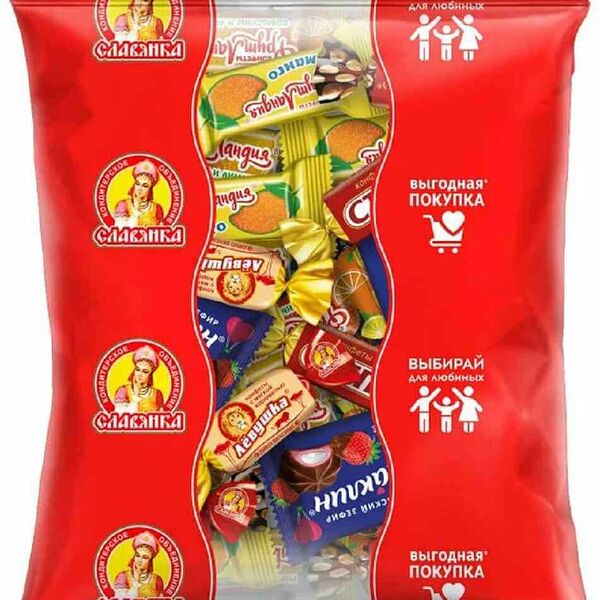 Конфеты Славянка Лучшее от Славянки №1