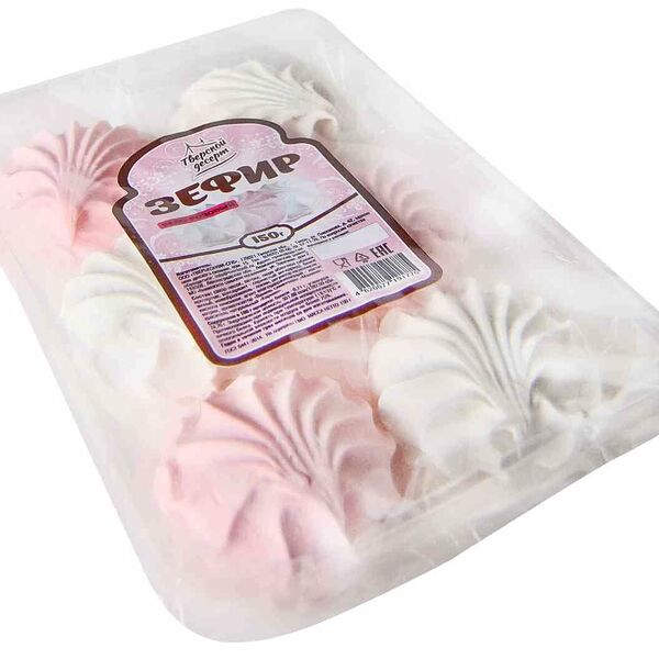 Зефир ТверьКонфи бело-розовый