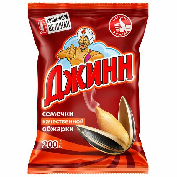 Семечки Джинн Солнечный Великан 200 г