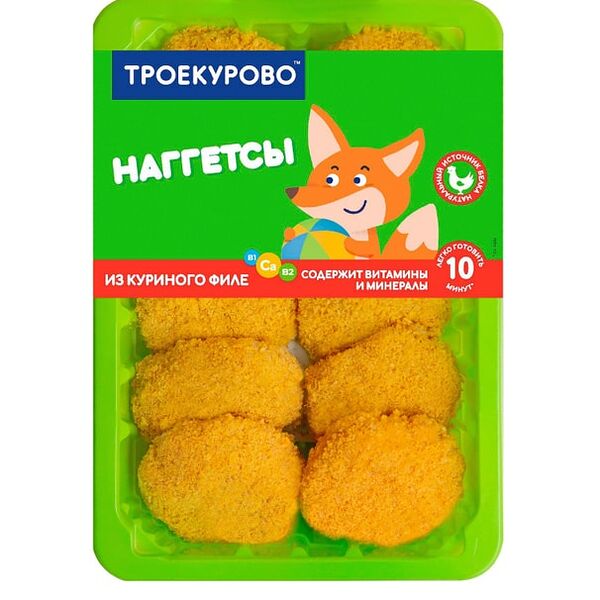 Наггетсы Троекурово куриные 350г