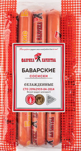 

Сосиски Фабрика качества Баварские вес