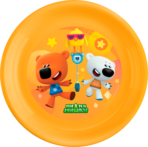 Тарелка Ми-ми-мишки плоская 185мм