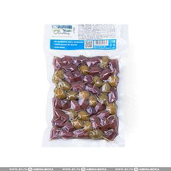 Оливки Olivateca ассорти с косточкой EcoGreece, Греция