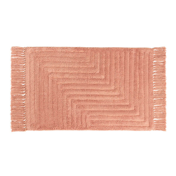 Vetta коврик универсальный с кистями 50x80 см, хлопок, какао (индия)