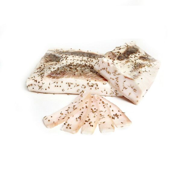 Сало домашнее прод из шпика солёный охл вес Викос