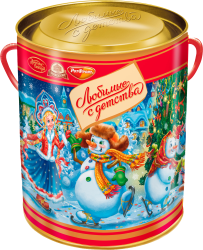 

Набор кондитерских изделий Рот Фронт Любимые с детства 1 шт. дизайн в ассортименте 501 г