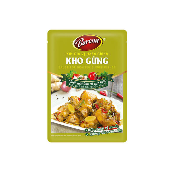 Маринад (соус) для блюд с имбирем Barona, 80 г