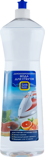 

Деионизированная вода для утюгов TOP HOUSE c ароматом грейпфрута, с отпаривателем