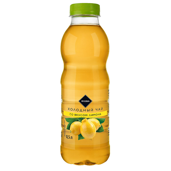 Холодный чай Rioba со вкусом лимона, 500мл