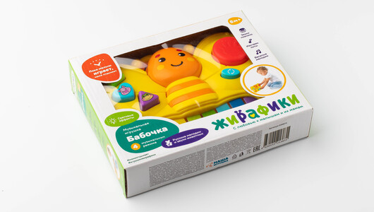 

Музыкальная игрушка "Бабочка"