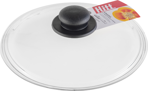 Крышка HITT Basic 24см, стекло 