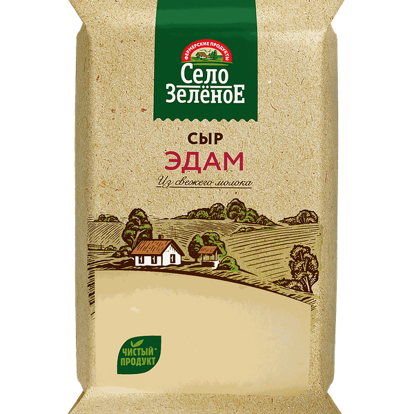 Сыр Село Зелёное Эдам 45%