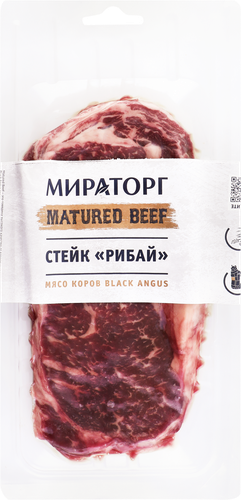 

Стейк из говядины МИРАТОРГ Matured Beef Рибай, 250г